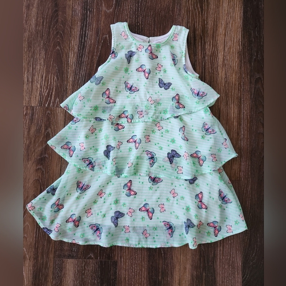 wonder nation Other - Wonder Nation Butterfly Print Layered Dress Girls Size Medium (7/8)